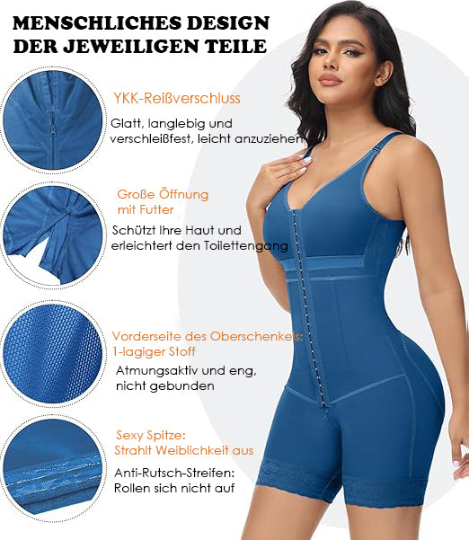 Shapshe® Damen Bauchkontrolle Fajas Colombianas Body Shaper Po-Lifter
