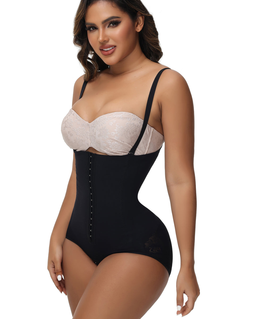 Shapshe® Hohe Taille Jacquard Po Bauchweg Stark Formende Miederhose