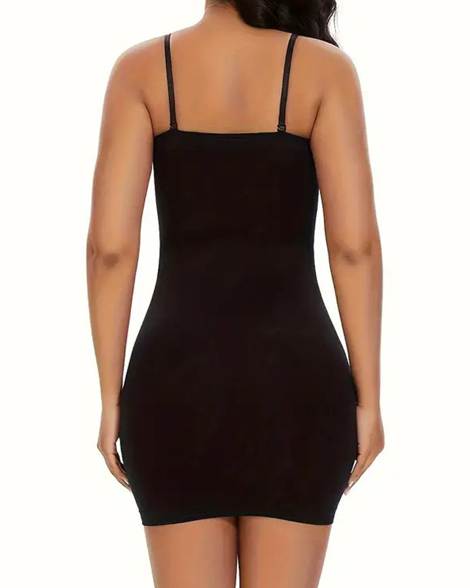 Nahtlose Shapewear Body Shaper Slip Under Kleider für Damen