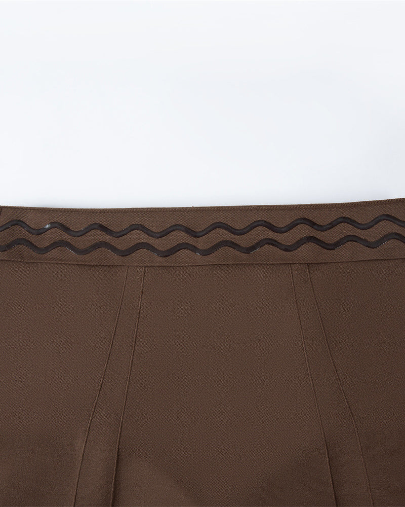 Nahtlose Hoher Taille Bauchkontrolle Rutschfeste Hüfthebende Shapewear Rock