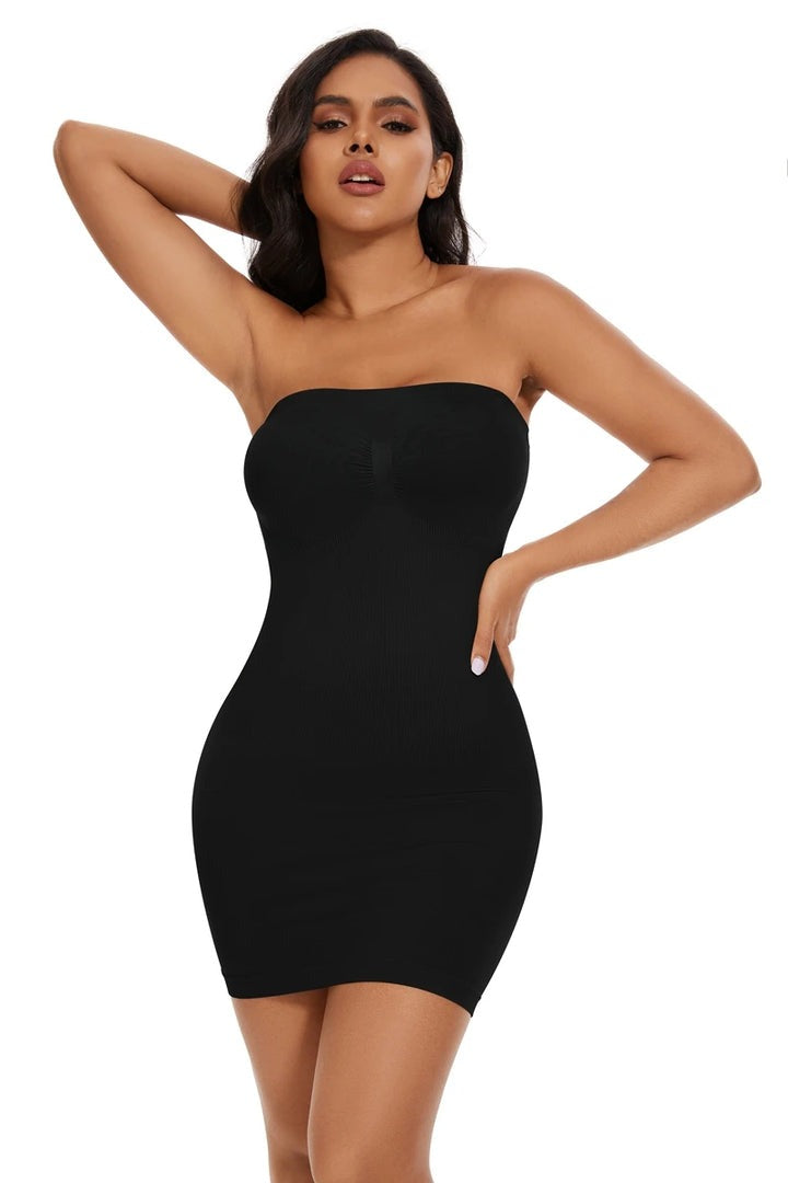 Nahtlose Shapewear Body Shaper Slip Under Kleider für Damen