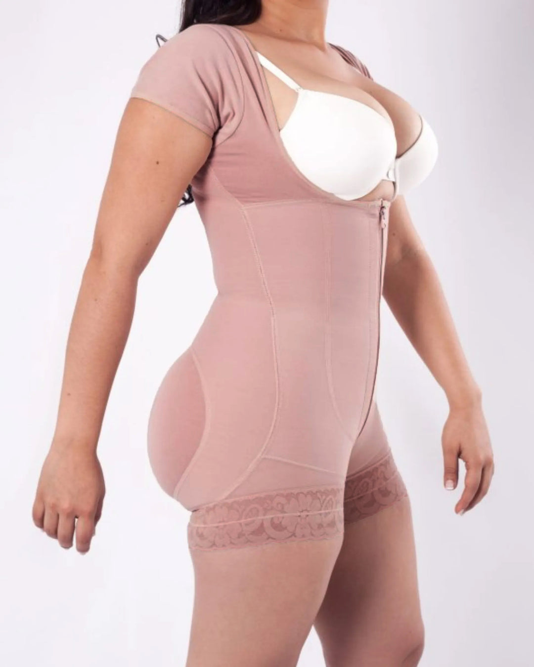 Shapshe® Damen Kurzärmlige Bauchkontrolle Formende Fajas Shapewear