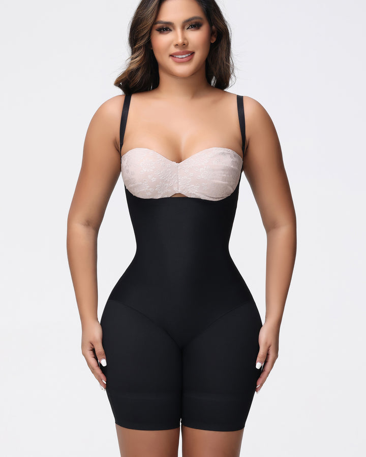 Shapshe® Offene Büste Nahtloser Kompressionsbody Po Lifter Shapewear