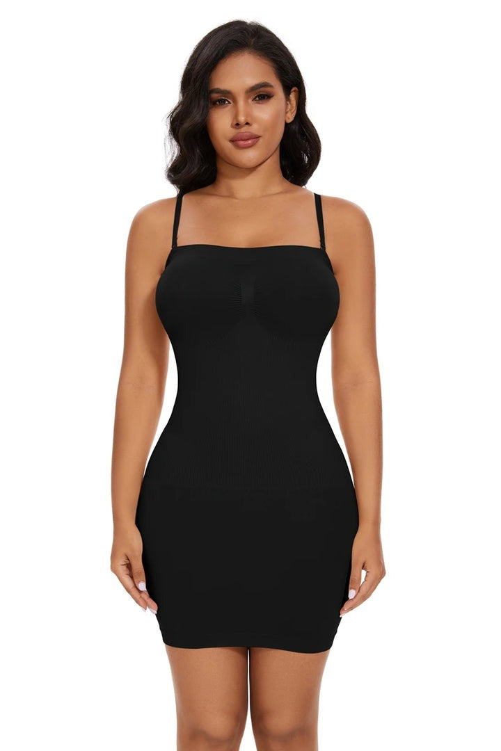 Nahtlose Shapewear Body Shaper Slip Under Kleider für Damen
