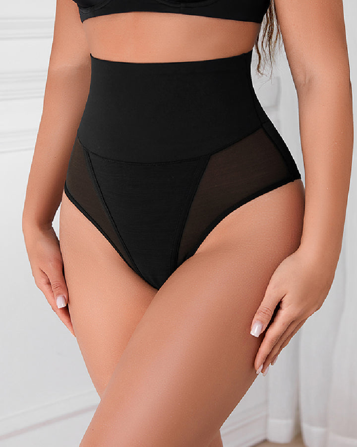 Mesh Mieder Shapewear Höschen Reiner Baumwolle Schritt Tanga