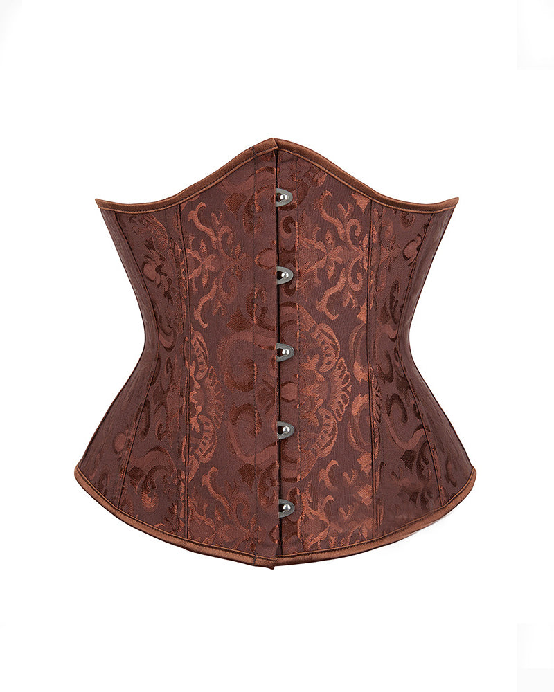 Vintage Schnürung Unterbrust Korsett Bauchweg Trägerlos Bustier Große Größen
