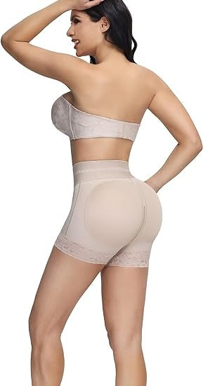 Shapshe® BBL Shorts mit doppelter Kompression Hoher Taille und Bauchkontrolle