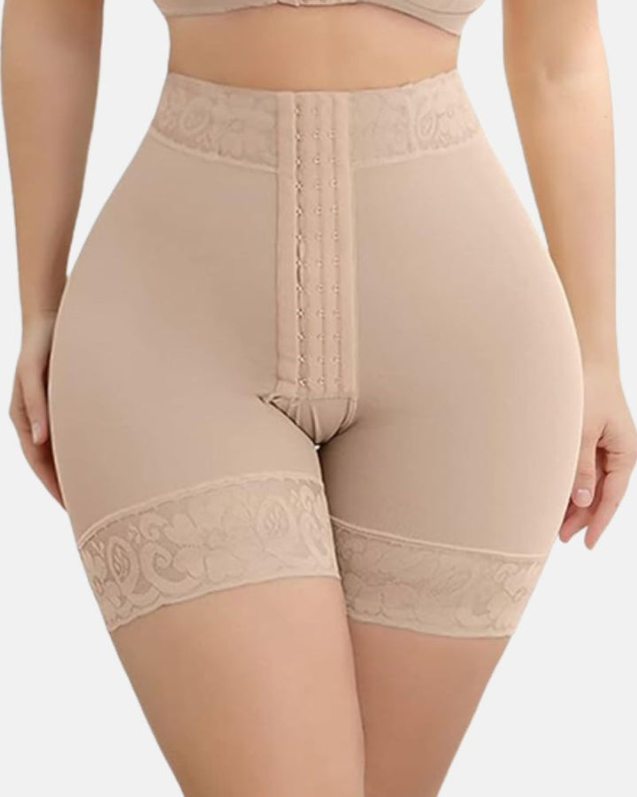 Shapshe® Beige Damen-Höschen mit hoher Taille und Bauchkontrolle