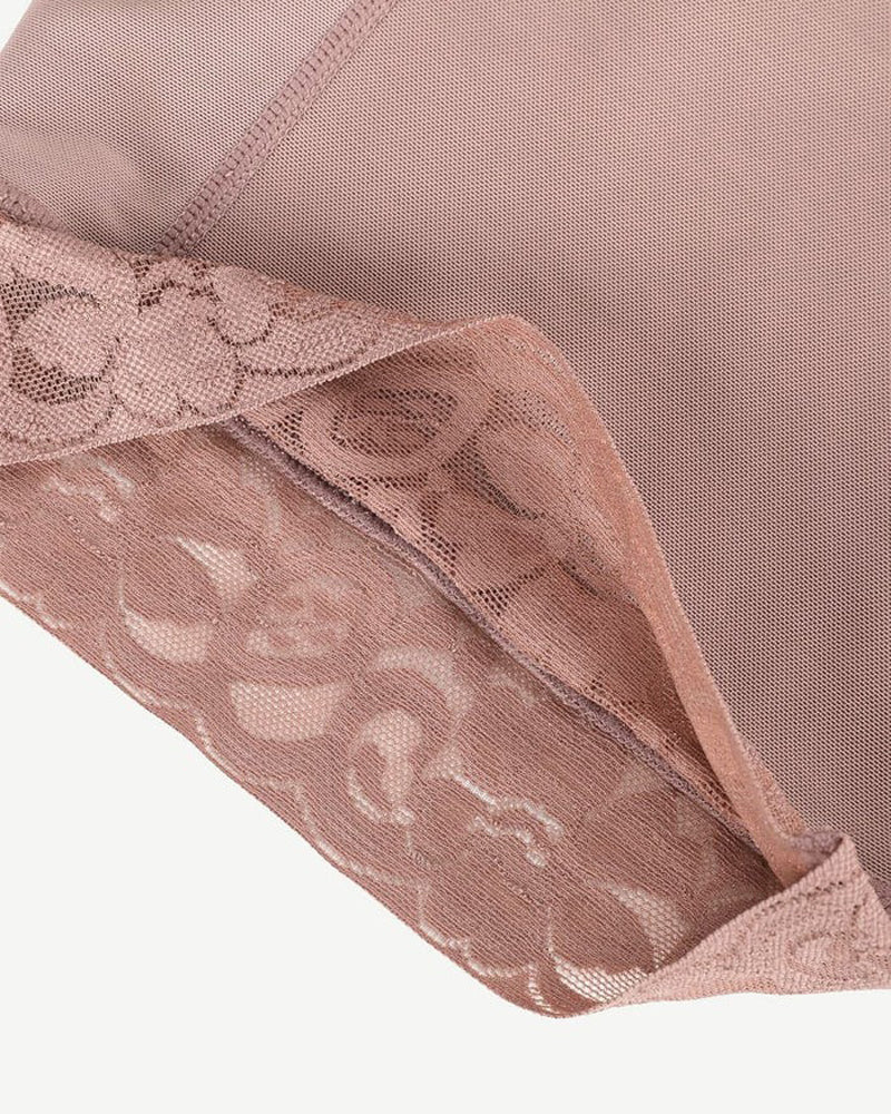 Shapshe® Ganzkörper Bauchweg Shapewear mit Haken und Ösen und fester Kompression