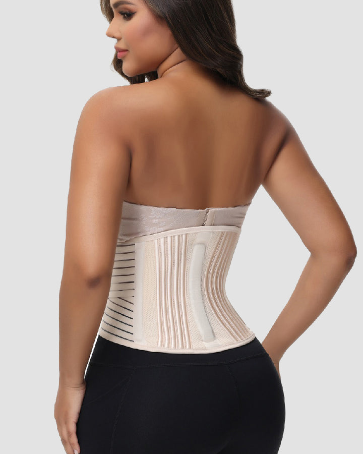 Shapshe® Klettverschluss Lordosenstütze Taillentrainer Atmungsaktiv Verstellbar Korsett