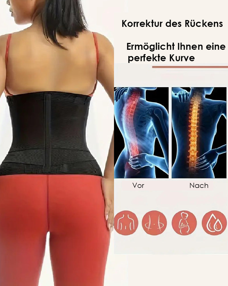 Doppelter Kompressions Taillentrainer Korsettgürtel