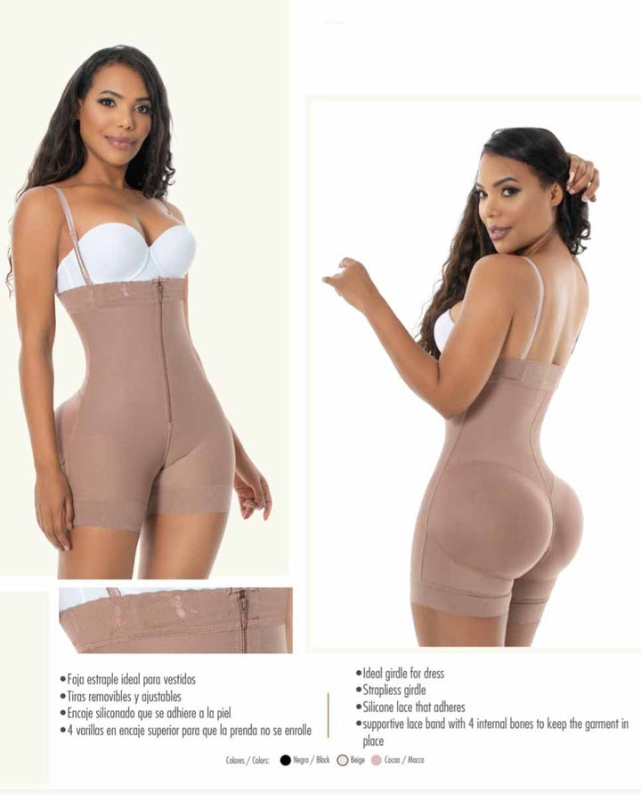 Shapshe® Formendes Shorts mit Bauchkontrolle und Verstellbaren Trägern