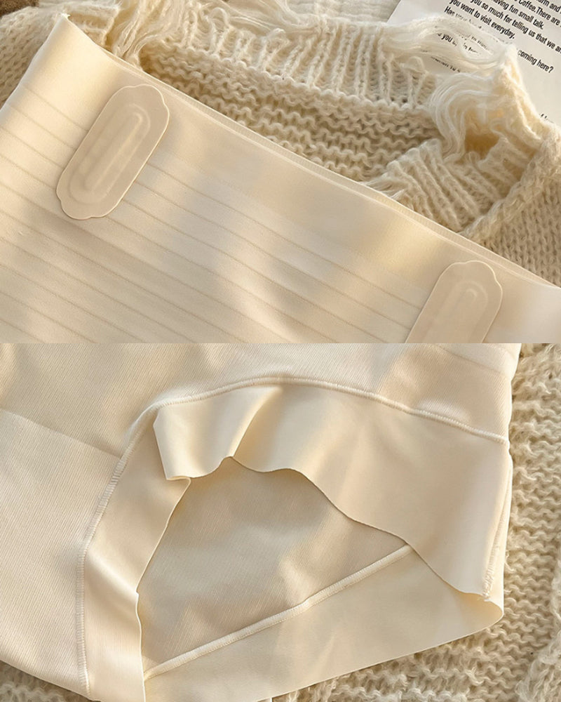 Eis Seide Nahtlose Taillen Formende Slips Hüfthub Atmungsaktive Unterhosen