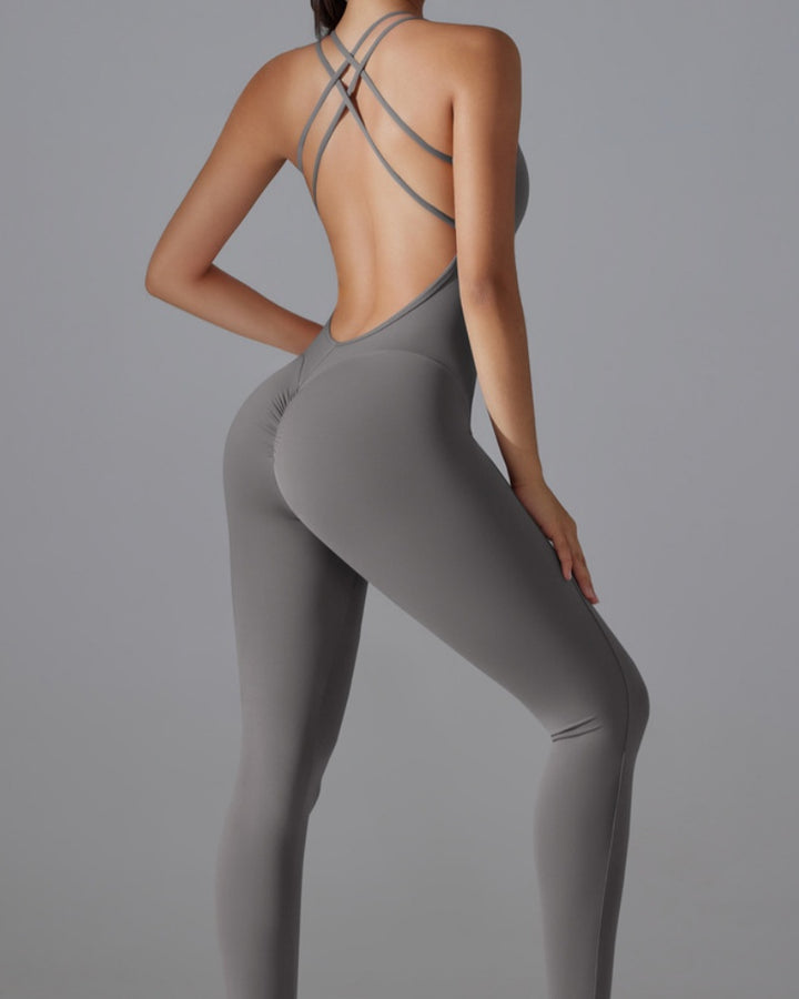 Hüfthebender Schnelltrocknender Enger Cross Body Fitness Overall