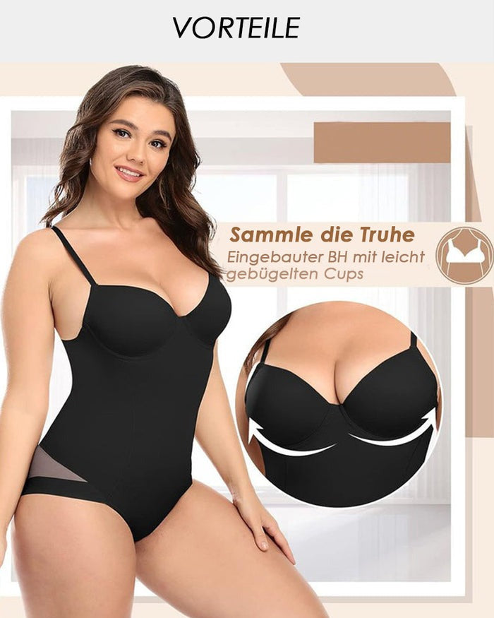 Shapshe® Brust Push up Po-Lift Bodysuit Shapewear mit BH