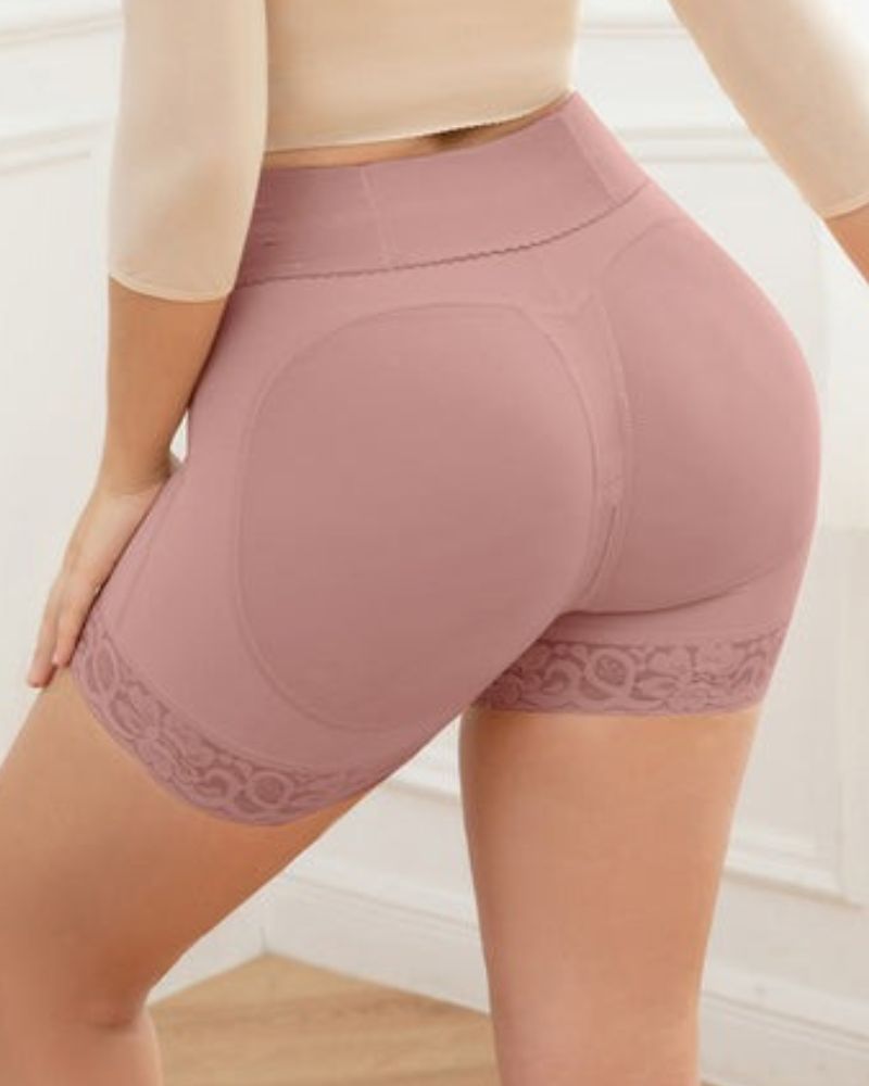 Shapshe® Damen RosyBrown Tummy Control Butt Lifter Kurzes Schlankheits Höschen