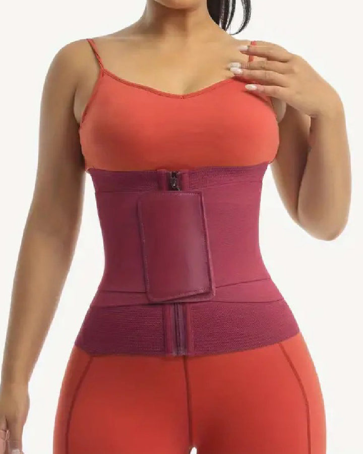 Doppelter Kompressions Taillentrainer Korsettgürtel