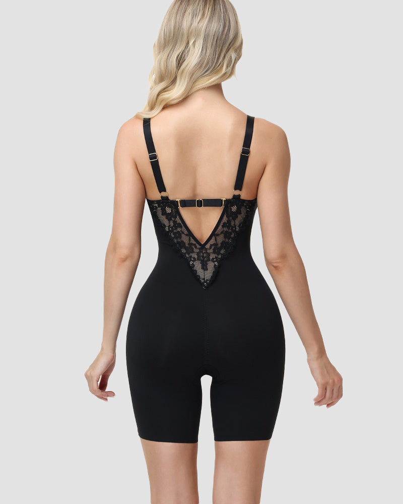Shapshe® Shapewear mit Tiefem Ausschnitt und Hakenverschluss