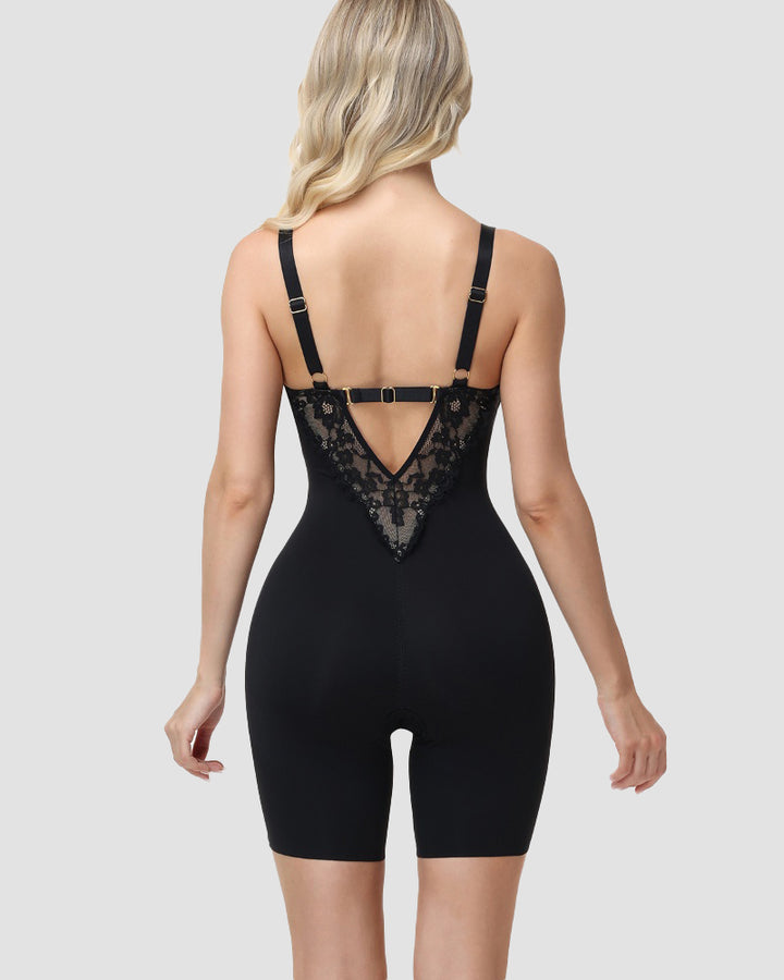 Shapshe® Shapewear mit Tiefem Ausschnitt und Hakenverschluss