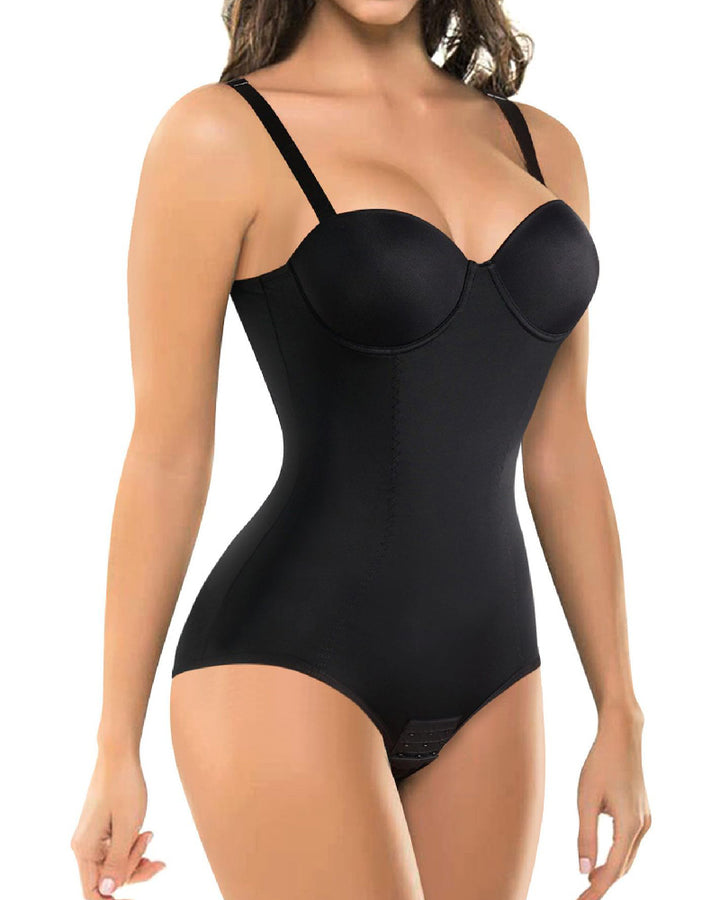 Damen Bauchkontrolle Slips Camisole Tops Bodysuit Mit Eingebautem BH