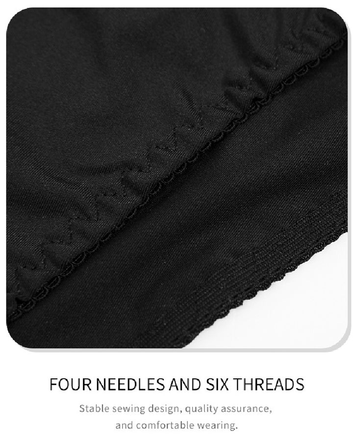 Damen Taillenformung Bauchweg Hohe Taille Shapewear Tanga