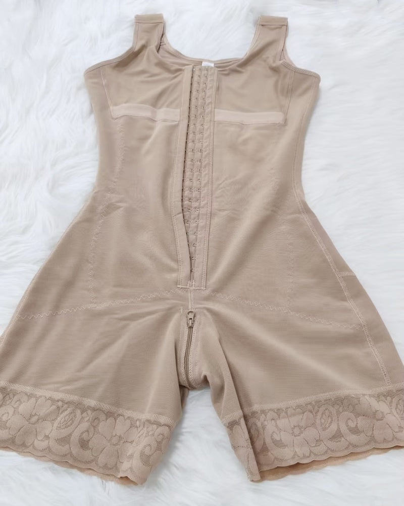 Shapshe® Kompressions Doppel Ganzkörper Faja der Stufe 2 mit BH Shapewear