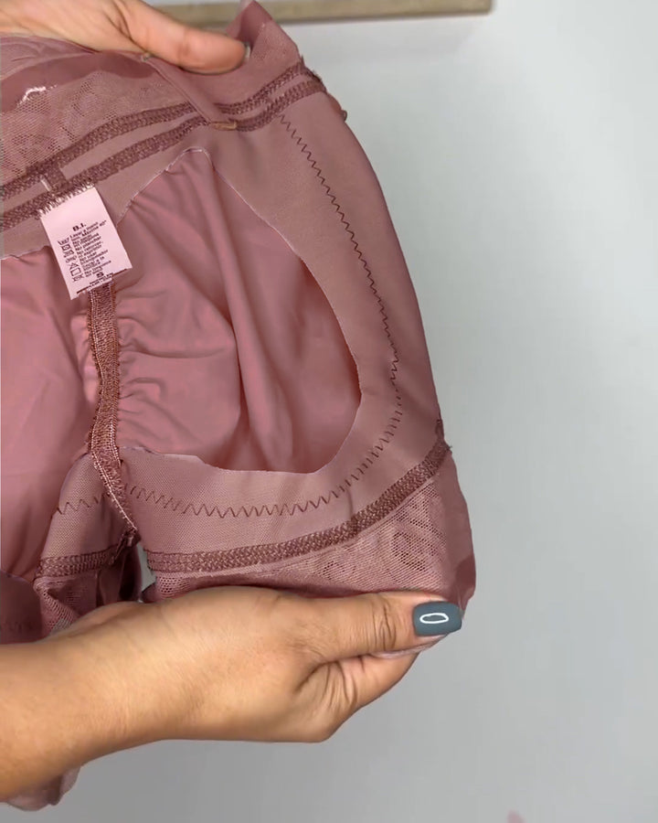 Shapshe® Damen Nahtlose Spitzen Po Lift Bauchkontrolle Shapewear Shorts