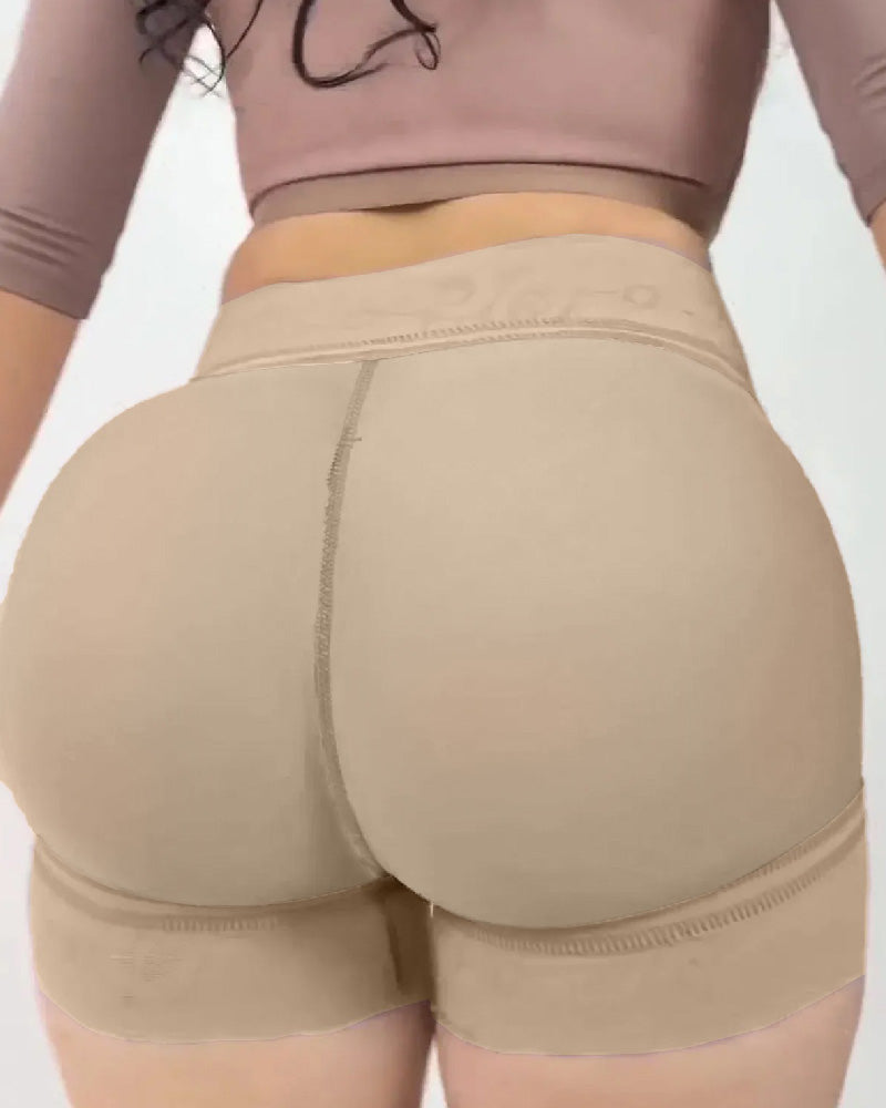 Shapshe® Damen Nahtlose Spitzen Po Lift Bauchkontrolle Shapewear Shorts