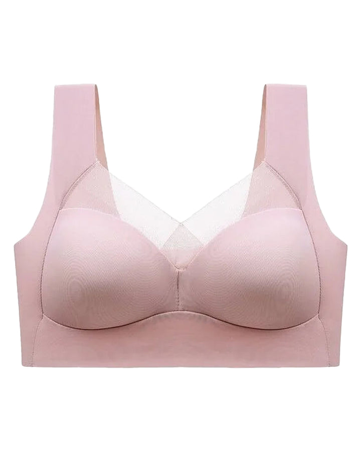 Damen Drahtloser Push Up Ohne Bügel BH Für Den Alltag