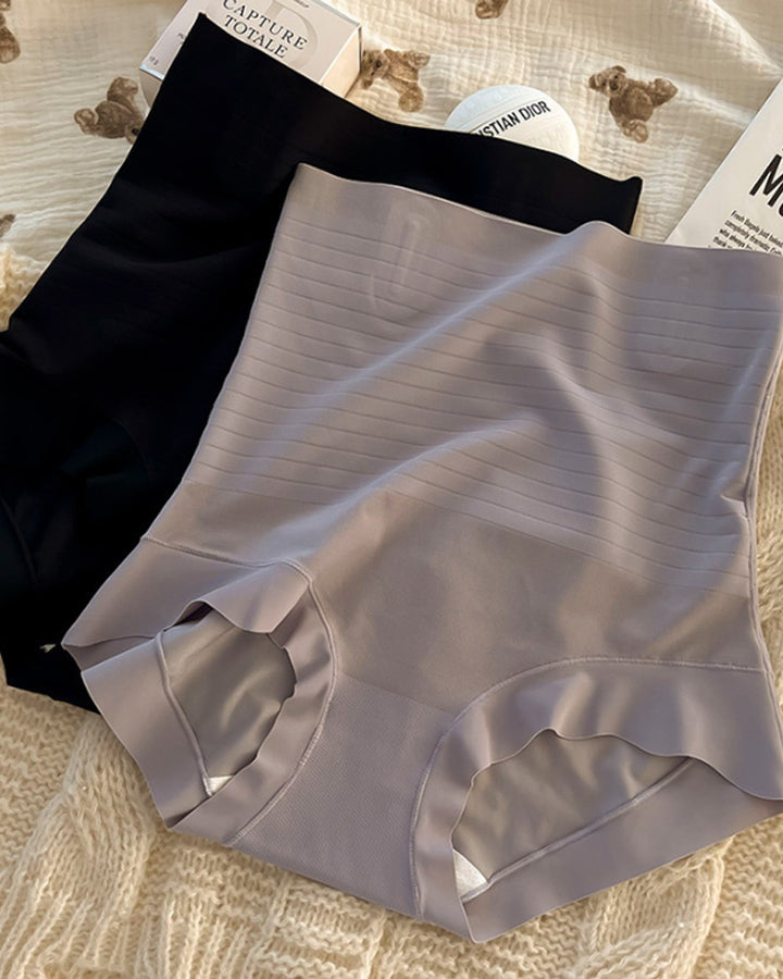 Eis Seide Nahtlose Taillen Formende Slips Hüfthub Atmungsaktive Unterhosen