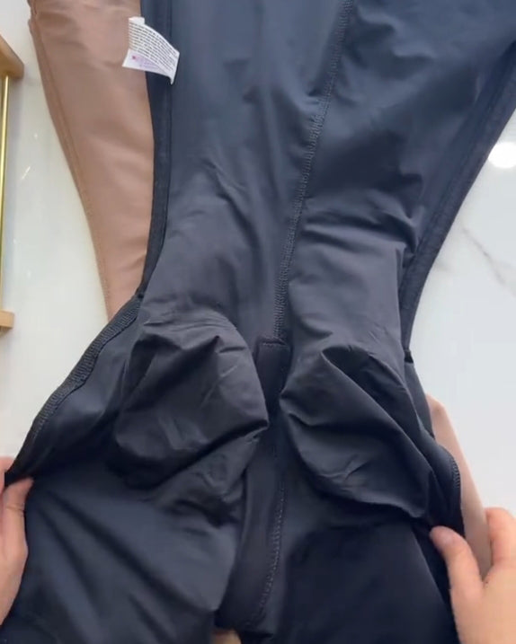 Shapshe® Fajas Colombianas Hohe Kompression Haken und Ösen Bauchweg Sanduhr Shapewear