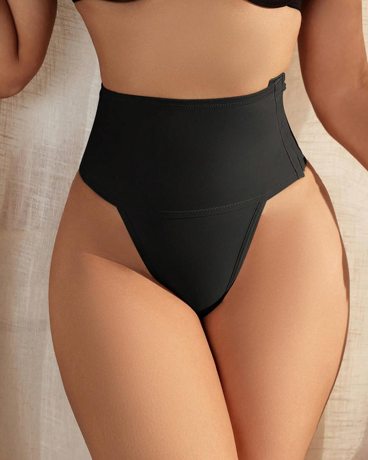 Shapshe® Shapewear Kontrollhöschen mit Hakenverschluss und Tanga Design