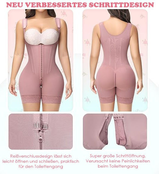 Shapshe® Fajas Colombianas Ganzkörper Bauchweg Po Lifting Shapewear