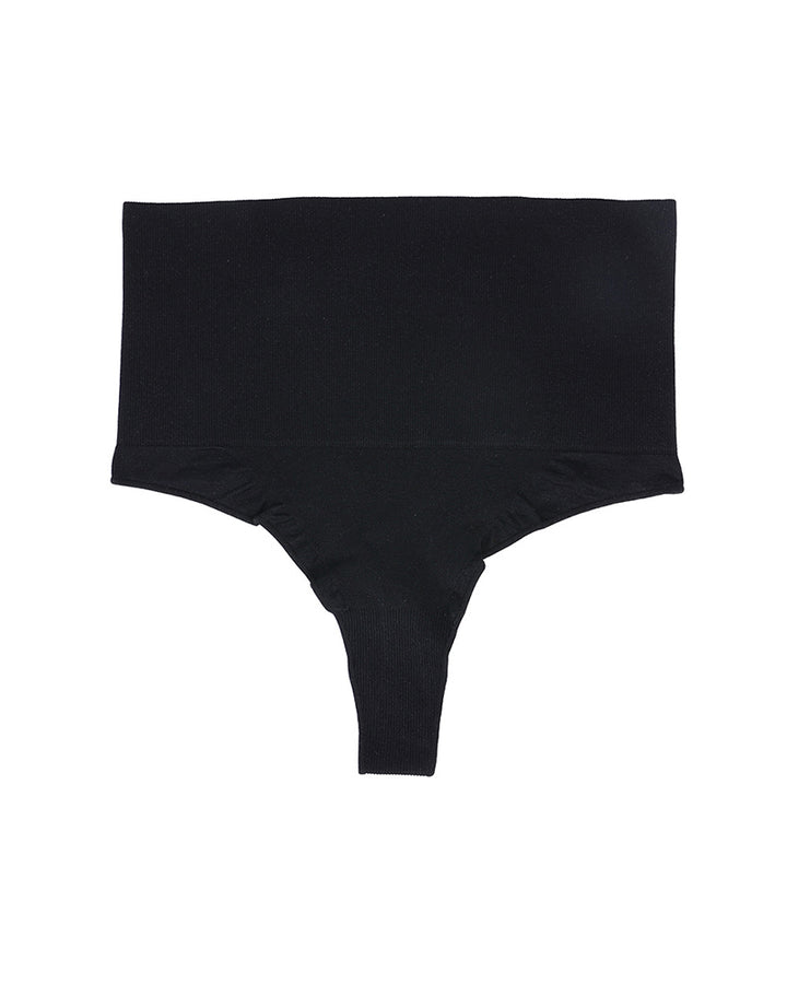 Hohe Taille Nahtloses Formendes Tanga Bauchkontrolle Unterwäsche