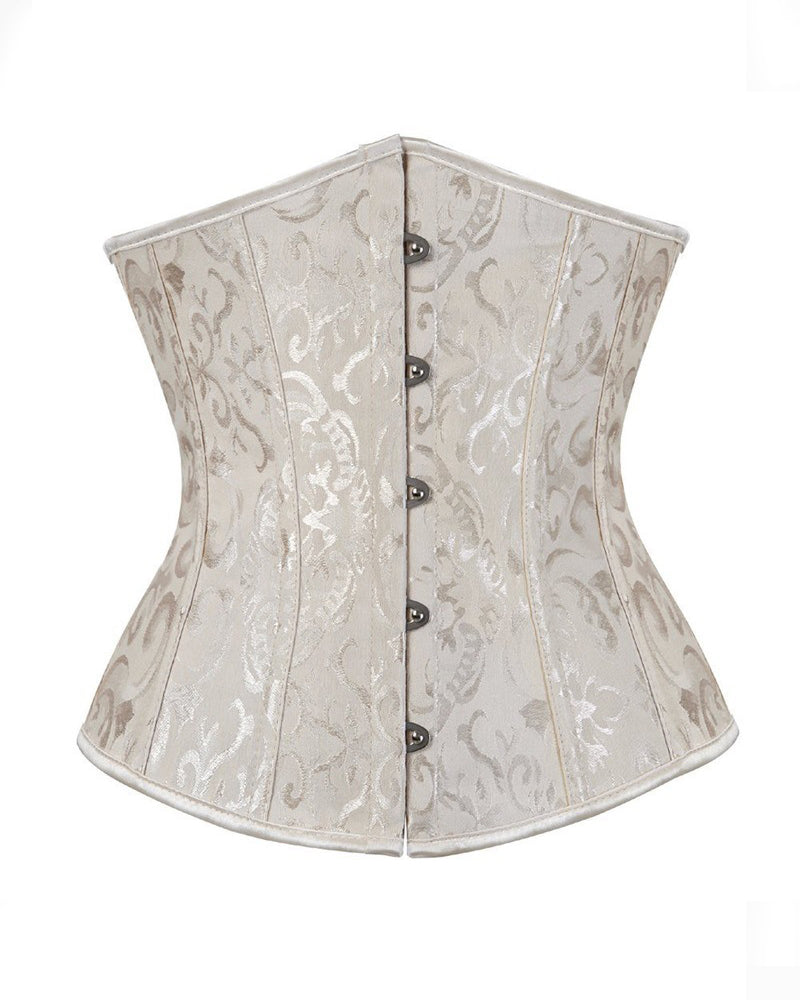 Vintage Schnürung Unterbrust Korsett Bauchweg Trägerlos Bustier Große Größen