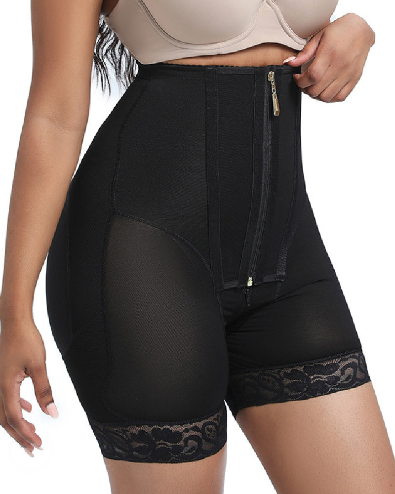 Hoher Kompression Bauchweg Shapewear Shorts BBL Mieder Faja