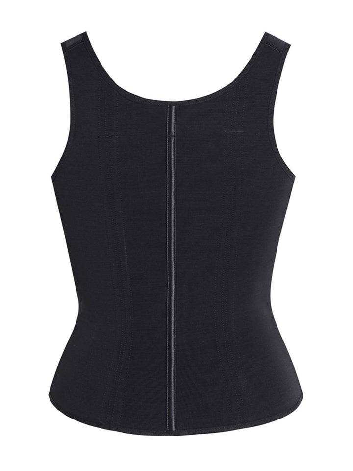 Shapshe® Damen Latex Korsett Bauchkontrolle Body Shaper Weste mit BH