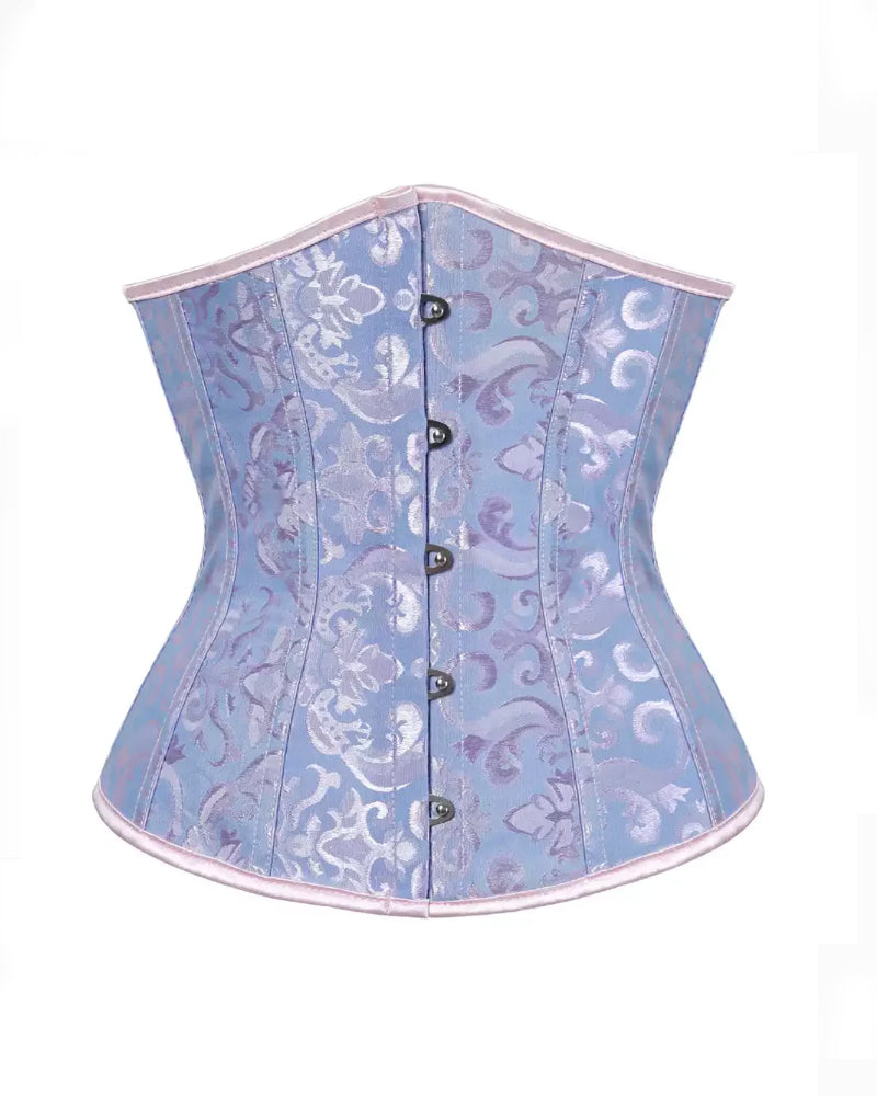 Vintage Schnürung Unterbrust Korsett Bauchweg Trägerlos Bustier Große Größen