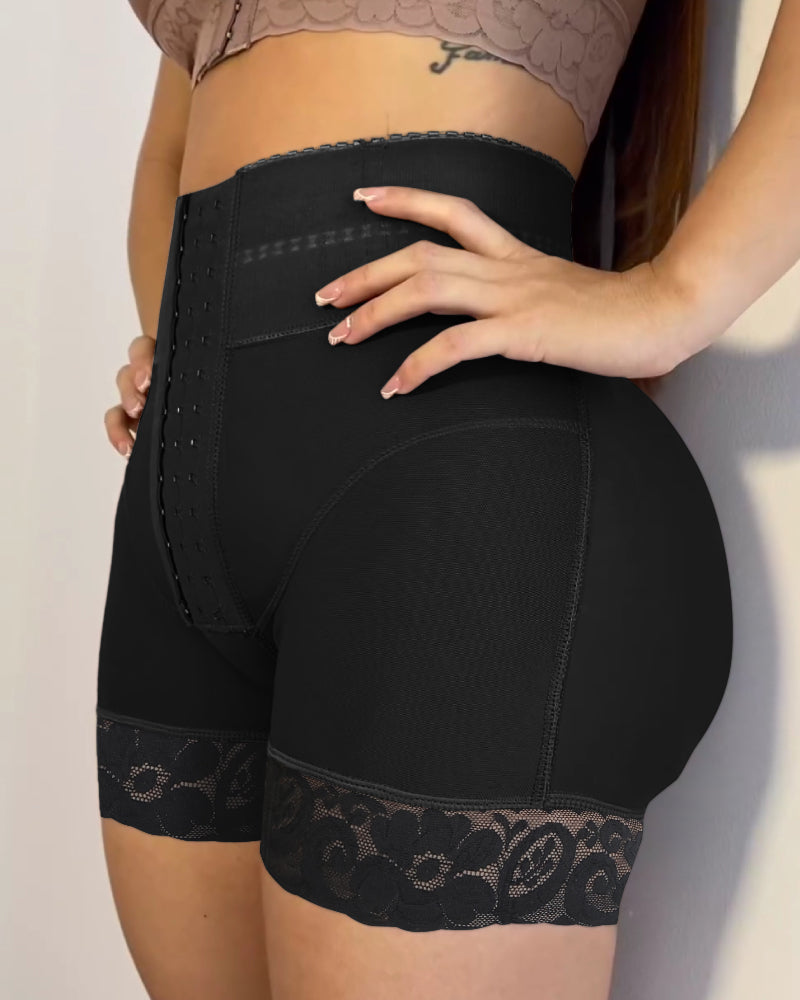 Shapshe® Kolumbianische Po Lifter Shapewear Shorts mit Front Schnalle