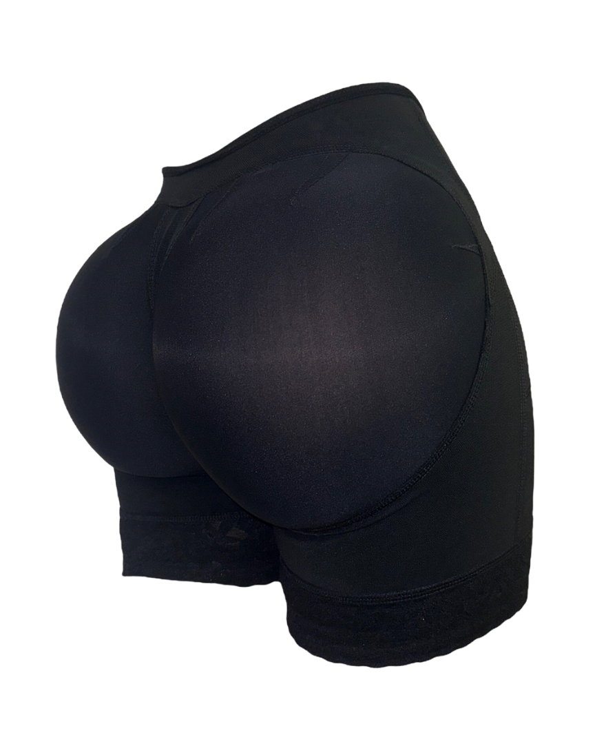 Niedrige Taille Unsichtbare BBL Shapewear Bauchweg Faja Shorts