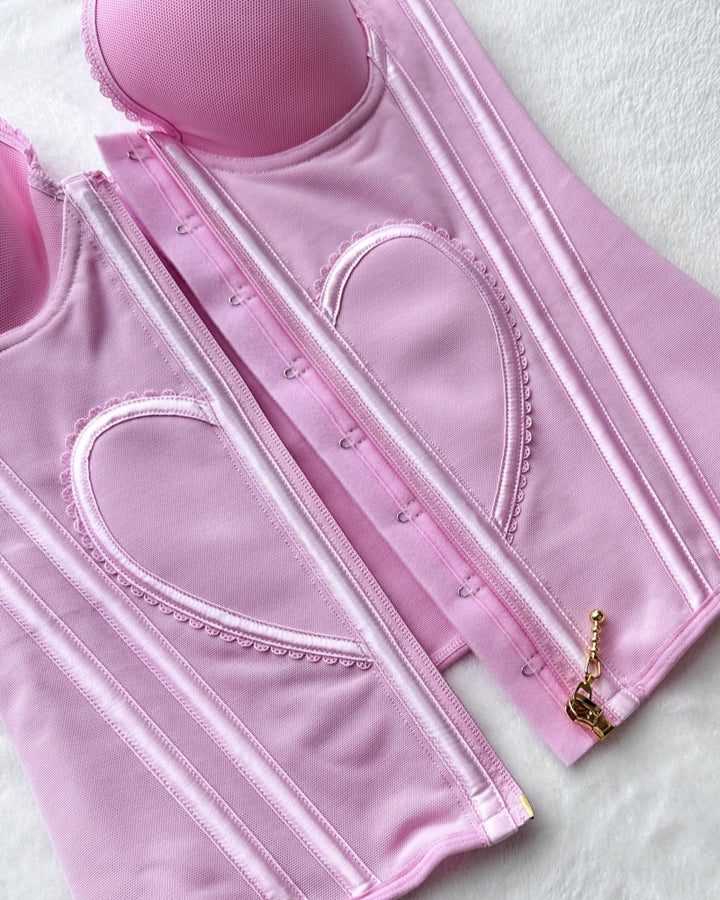 Shapshe® Fajas Colombianas Korsett Top mit Bauchstraffung und Taille Trainer