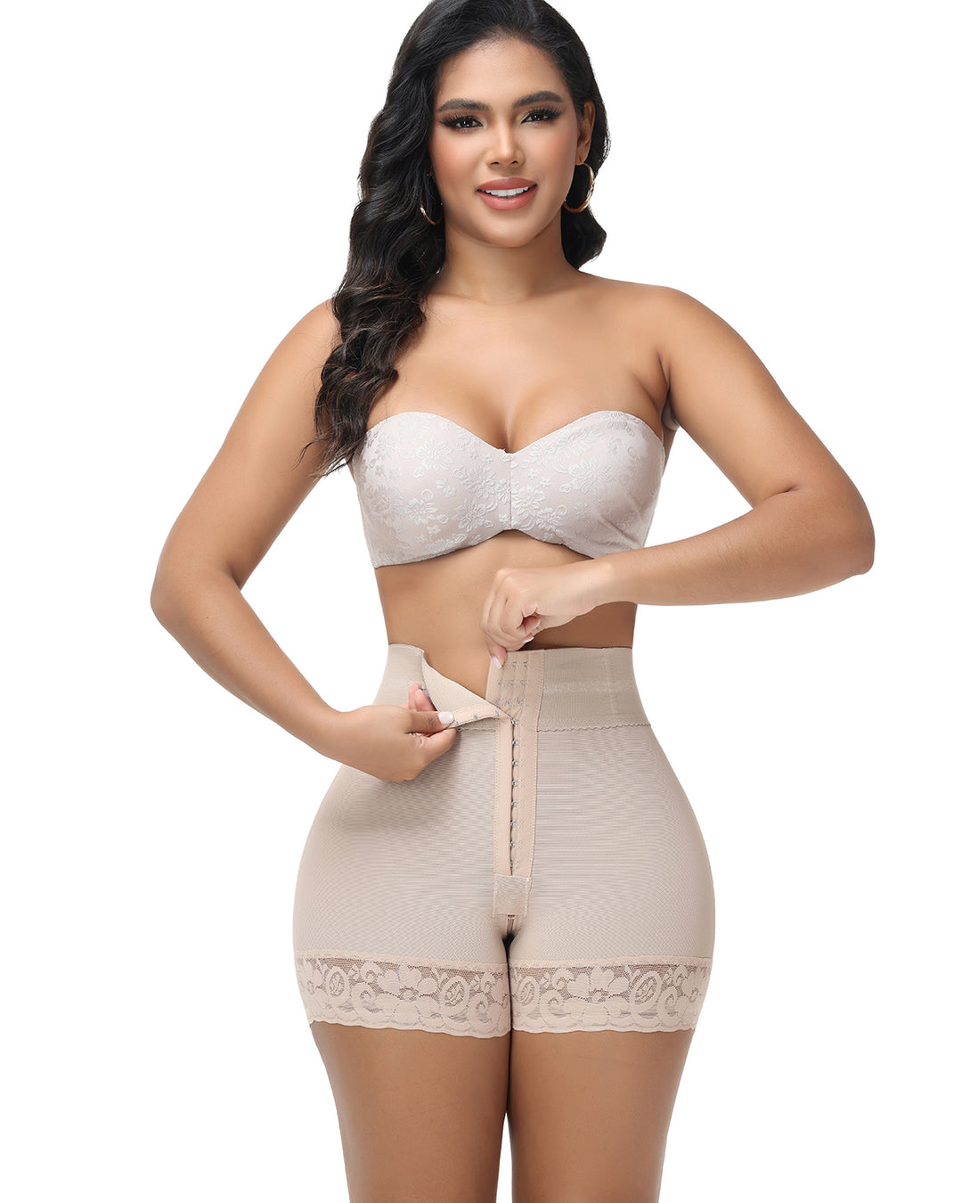 Shapshe® BBL Shorts mit doppelter Kompression Hoher Taille und Bauchkontrolle