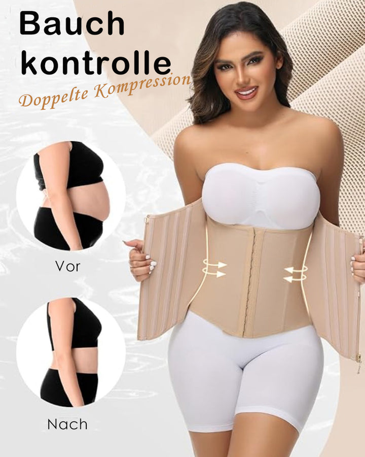 Shapshe® Kurvenförmiger Taillentrainer Hohe Kompression Bauchweg Bauchgürtel