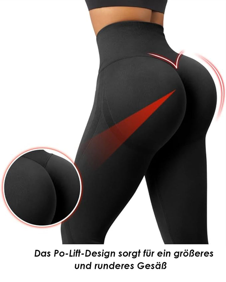 Butterweiche Po Lifter Yoga Leggings mit hoher Taille