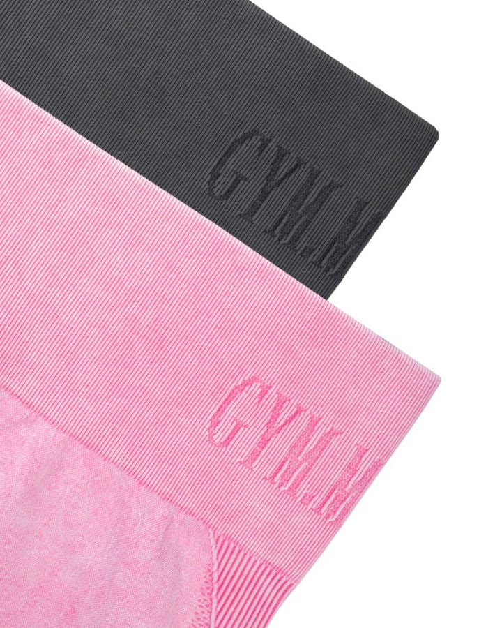 Nahtlose Yogahose Schnell Trocknend Hüfthebend Fitnesshose mit Buchstaben