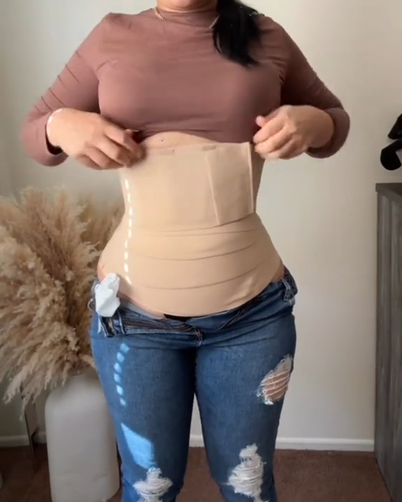 Taillentrainer für Frauen Bauchweg Sport Gürtel Große Größe