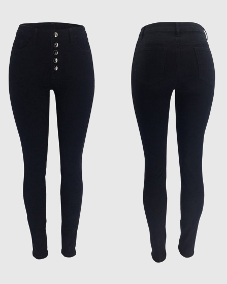 Po Lifting Skinny Jeans mit Hoher Taille für Damen