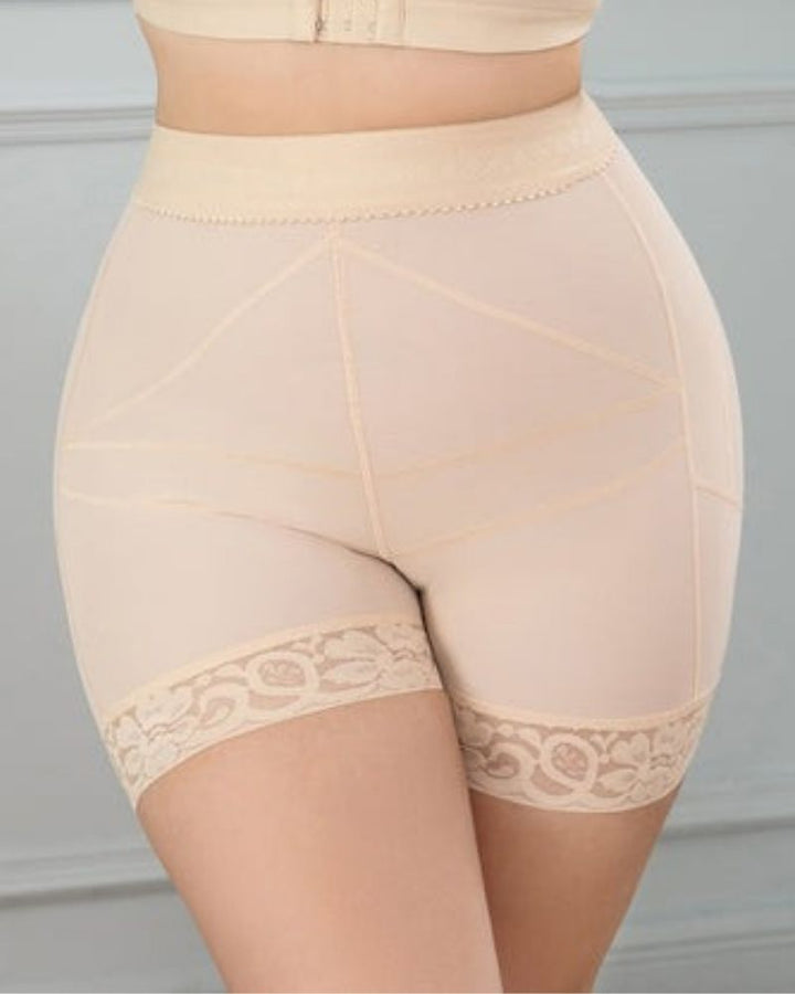 Shapshe® Damen Beige Butt Lifter Nahtloses Oberschenkel-Schlankheits Kontrollhöschen