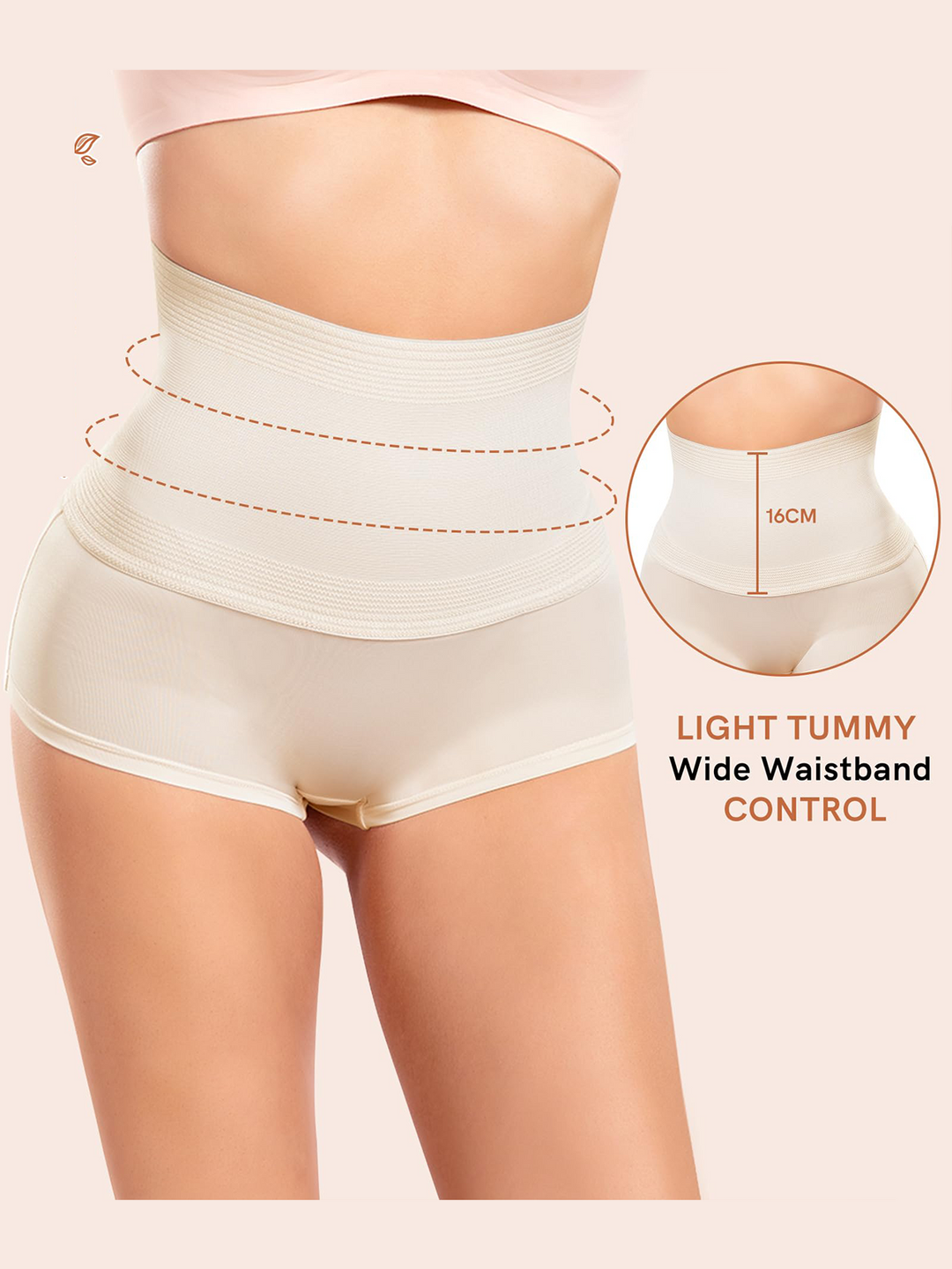 Shapewear Höschen Shorts Flacher Bauch Hohe Taille Formende Unterwäsche