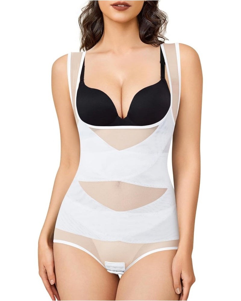 Mesh Nahtlose Taille Slimmer Korsett Hintern Shaping Shapewear Bodysuit